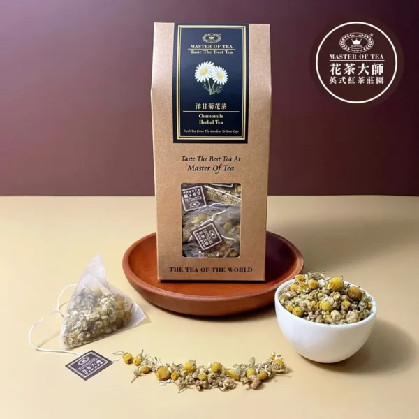 洋甘菊 花茶大師洋甘菊花茶 20 入無咖啡因茶包商品圖