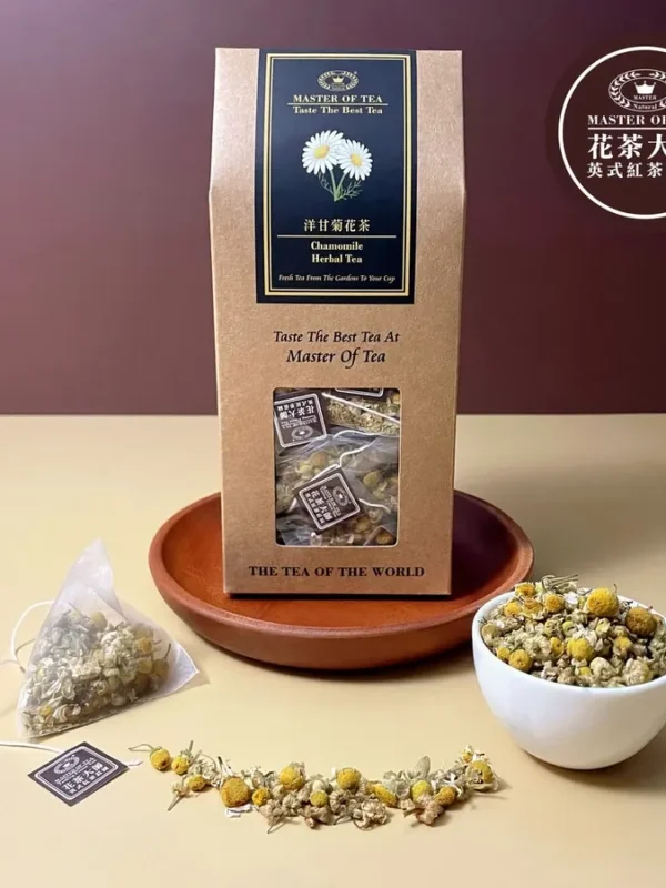花茶大師洋甘菊花茶 20 入無咖啡因茶包商品圖